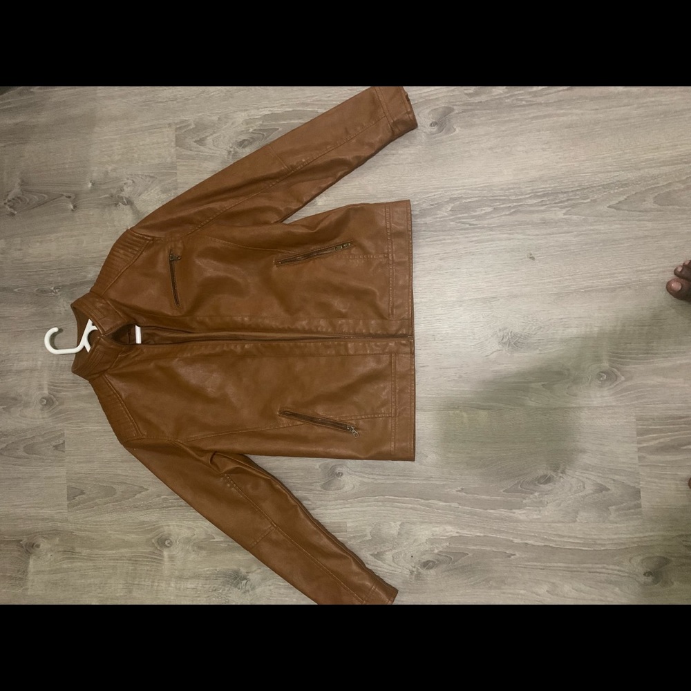 Brown Denim Jacket ( never worn)